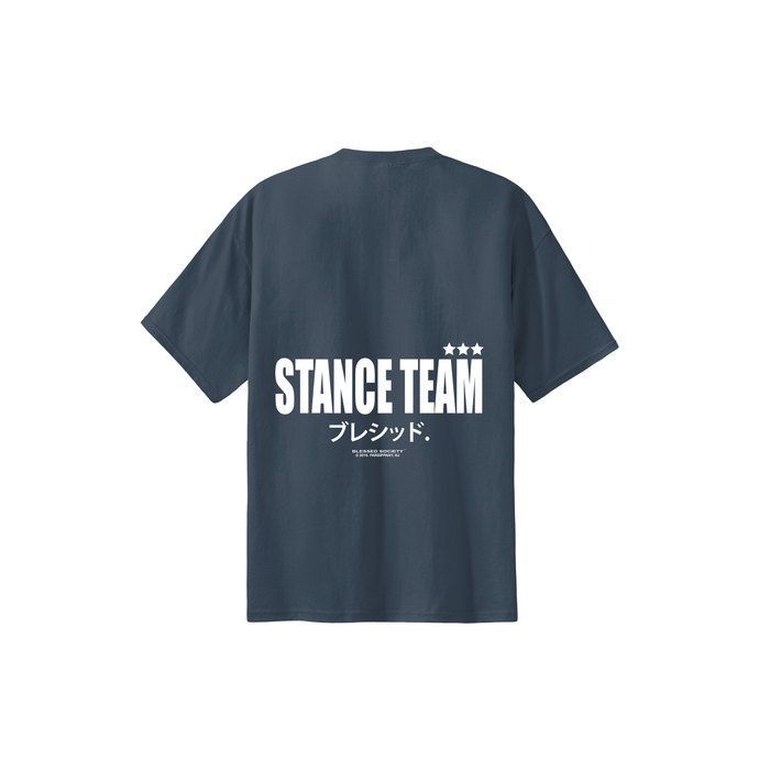 STANCE TEAM STEEL BLUE T-SHIRT