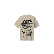 Load image into Gallery viewer, Floral v2 Tee - Sandstone
