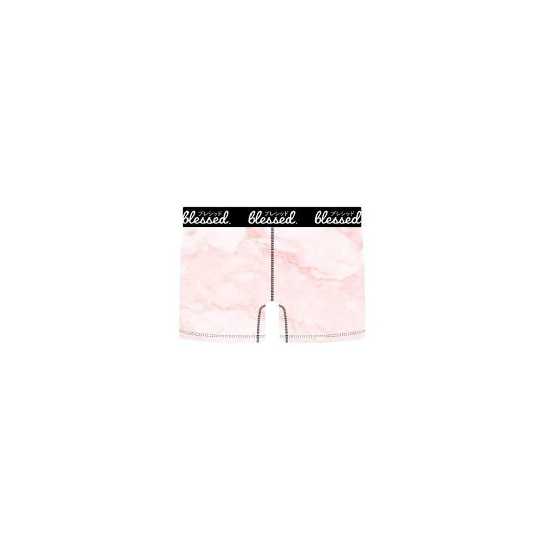 Blessed Marble Sports Bra Bottom - Pink - blessedsc