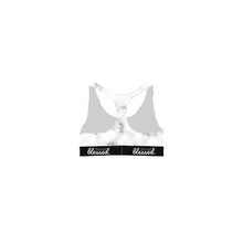 Load image into Gallery viewer, Blessed Marble Sports Bra Top - Black - blessedsc
