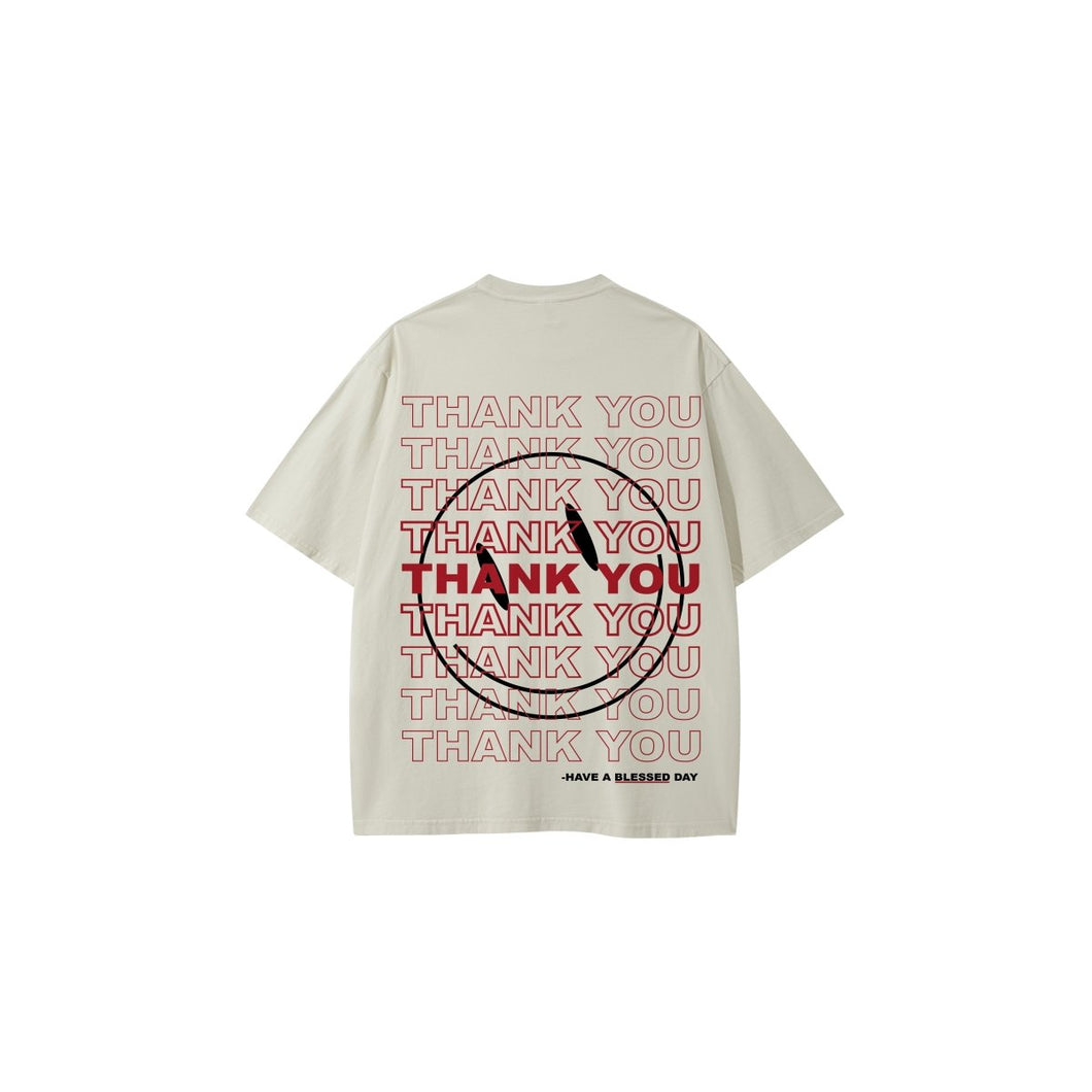 Blessed Oversized Thank You Tee - blessedsc
